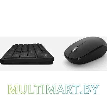 Комплект клавиатура + мышь Microsoft Bluetooth Desktop QHG-00011 (черный) картинка 2